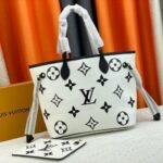 Louis Vuitton Neverfull MM Begie And Black 31Cm M46039 - Image 2