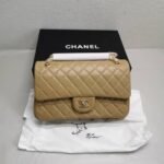 Chanel Classic Flap Beige Gold Hardware 33Cm - Image 2