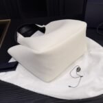 Prada Small Leather Tote Bag White 24Cm 1BG335 2DKV F0QO3 V ONM - Image 4
