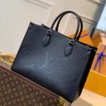 Louis Vuitton Onthego MM Monogram Empreinte Black 35Cm M45595 - Image 2