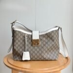 Gucci Padlock GG Medium Shoulder Bag White 29Cm 795113 KHNKG 9761 - Image 2