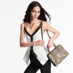 Louis Vuitton Onthego PM Monogram Empreinte Beige 25Cm M45779 - Image 7