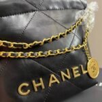 Chanel 22 Mini Handbag Black 23Cm AS3980 B19059 94305 - Image 5