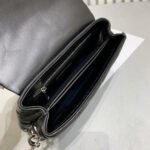 Saint Laurent Loulou Toy Strap Bag In Quilted Y Black 20Cm 678401DV7061000 - Image 8