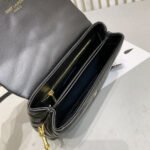 Saint Laurent Loulou Toy Strap Bag In Quilted Y Black With Bronze Toned Metal Hardware 20Cm 678401DV7071000 - Image 8