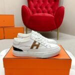 Hermes Deep Sneaker Blanc And Natural H251837ZHA3400 - Image 6