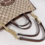 Gucci Horsebit 1955 Shoulder Medium Tote Bag Brown 36Cm 623694 - Image 7
