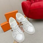 Hermes Deep Sneaker Blanc And Natural H251837ZHA3400 - Image 3