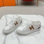 Hermes Deep Sneaker Blanc And Natural H251837ZHA3400 - Image 2