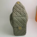 Chanel 25 Medium Handbag Suede Grey 34Cm AS5293 B18799 NACAA - Image 3