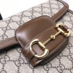 Gucci Horsebit 1955 Shoulder Bag Beige And Brown 25Cm 602204 92TCG 8563 - Image 3