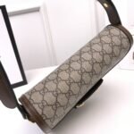 Gucci Horsebit 1955 Shoulder Bag Beige And Brown 25Cm 602204 92TCG 8563 - Image 5