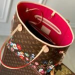 Louis Vuitton X Takashi Murakami Neverfull MM Superflat Brown 32Cm - Image 7
