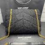 Saint Laurent Small Loulou Boucle Bag Black 23Cm - Image 5