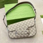Gucci Horsebit 1955 Small Shoulder Bag Beige 25Cm 764155 KGD0N 9742 - Image 2