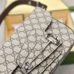 Gucci Horsebit 1955 Small Shoulder Bag Beige 25Cm 764155 KGD0N 9742 - Image 4