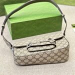 Gucci Horsebit 1955 Small Shoulder Bag Beige 25Cm 764155 KGD0N 9742 - Image 5