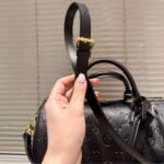 Louis Vuitton Speedy Soft Bag Monogram Black 30Cm - Image 7