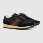 Gucci Men’S Re Motion Sneaker Black Original GG Canvas 832461 AAEW3 1042 - Image 4