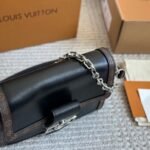 Louis Vuitton Dauphine Soft Vibe MM Black 25Cm M13450 - Image 3