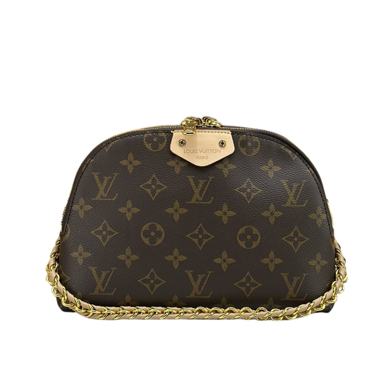 27-9 Louis Vuitton Be Alma Monogram Canvas Beige Tag 22Cm - Image 1