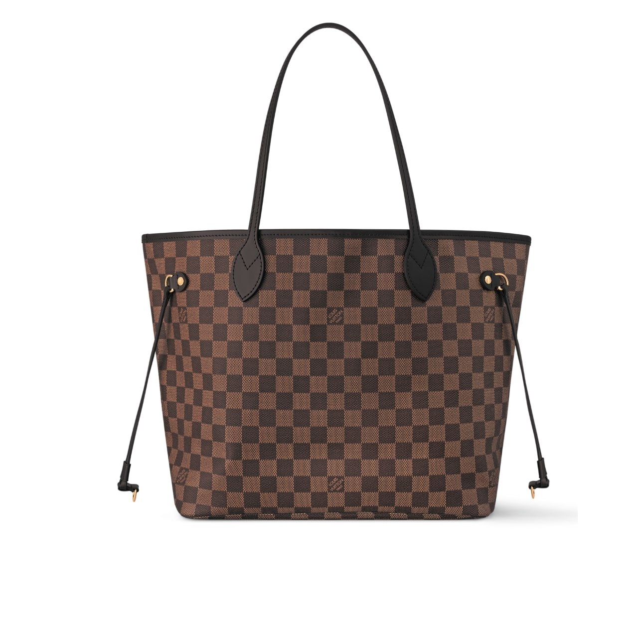 281 Louis Vuitton Neverfull MM Damier Ebene Brown 32Cm N41603 - Image 1