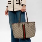 Gucci Ophidia Large Tote Bag Beige And Dark Brown GG Supreme 38Cm 631685 96IWB 8745 - Image 5