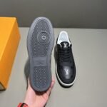 Louis Vuitton Rivoli Sneaker Monogram Metallic Canvas Black For Men 1A9FGZ - Image 9