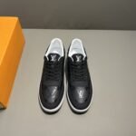 Louis Vuitton Rivoli Sneaker Monogram Metallic Canvas Black For Men 1A9FGZ - Image 2