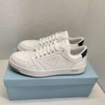 Prada District Leather Sneakers White 1E790M 3LJ6 F097W F 030 - Image 2