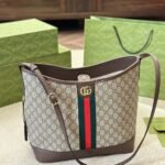 Gucci Ophidia GG Small Shoulder Bag Beige And Ebony 33Cm 781402 96IWG 8745 - Image 2