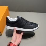 Louis Vuitton Rivoli Sneaker Monogram Metallic Canvas Black For Men 1A9FGZ - Image 10