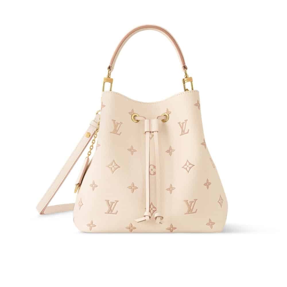 372-1000x1000-1 Louis Vuitton Neonoé BB Bag Eden Beige 20Cm M14401 - Image 1