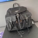 Prada Re Nylon Medium Backpack Black 30Cm 1BZ677 RV44 F0002 V OOO - Image 2