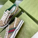Gucci Tennis 1977 Sneaker Beige Abony 606111 HVK20 9766 - Image 5