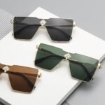 Louis Vuitton Cyclone Metal Sunglasses Gold - Image 5