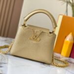 Louis Vuitton Capucines Bag Gold 21Cm M24583 - Image 2