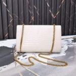 Saint Laurent Kate Tassel Medium Shiny White 24Cm 354119DND0J9207 - Image 5