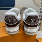 Louis Vuitton LV Trainer Sneaker Brown 1ABLVB - Image 3