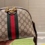 Gucci Ophidia Small Shoulder GG Supreme Beige Ebony 23Cm 499621 K05NG 8745 - Image 5