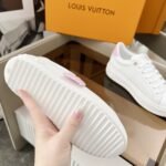 Louis Vuitton Time Out Sneaker Pink 1AGUXO - Image 8
