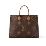 Louis Vuitton Onthego GM Monogram Reverse Brown 41Cm M45320