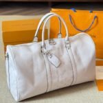 Louis Vuitton Keepall 5 Bandouliere Optical White 40Cm M30885 - Image 3