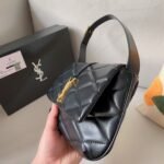 Saint Laurent Le 57 Quilted Leather Shoulder Bag Black 21Cm 698567AAAO01000 - Image 5