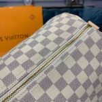 Louis Vuitton Keepall Bandouliere 55 Damier Azur Canvas 55Cm LV N41429 - Image 7