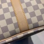 Louis Vuitton Keepall Bandouliere 55 Damier Azur Canvas 55Cm LV N41429 - Image 17