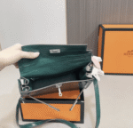 Hermès Kelly 25 Alligator Vert Emerald 25Cm - Image 3