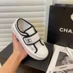 Chanel White CC Cap Toe Slipon Sneaker White - Image 2