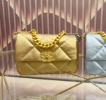 Chanel 19 Flap Bag In Gold 25Cm - Image 2