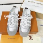 Louis Vuitton LV Sneakerina Silver 1AHOJD - Image 2